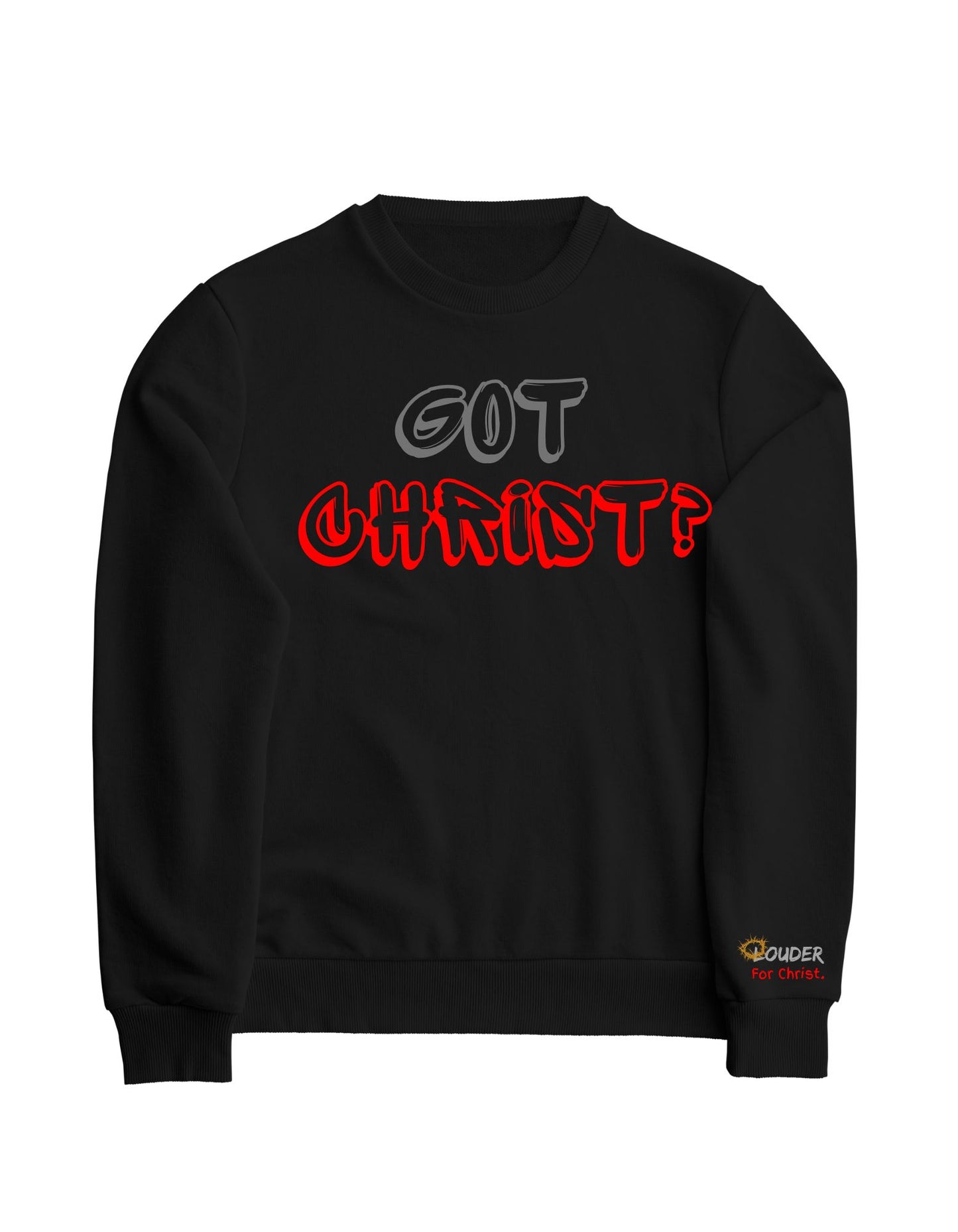 Crewneck sweater-Got christ