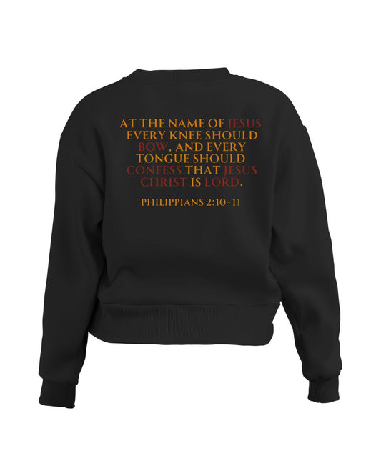 Crewneck sweater-Jesus is King